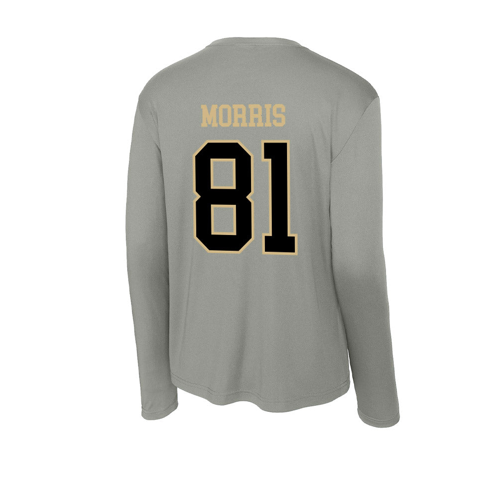Wake Forest - NCAA Football : Landon Morris - Activewear Long Sleeve T-Shirt-1