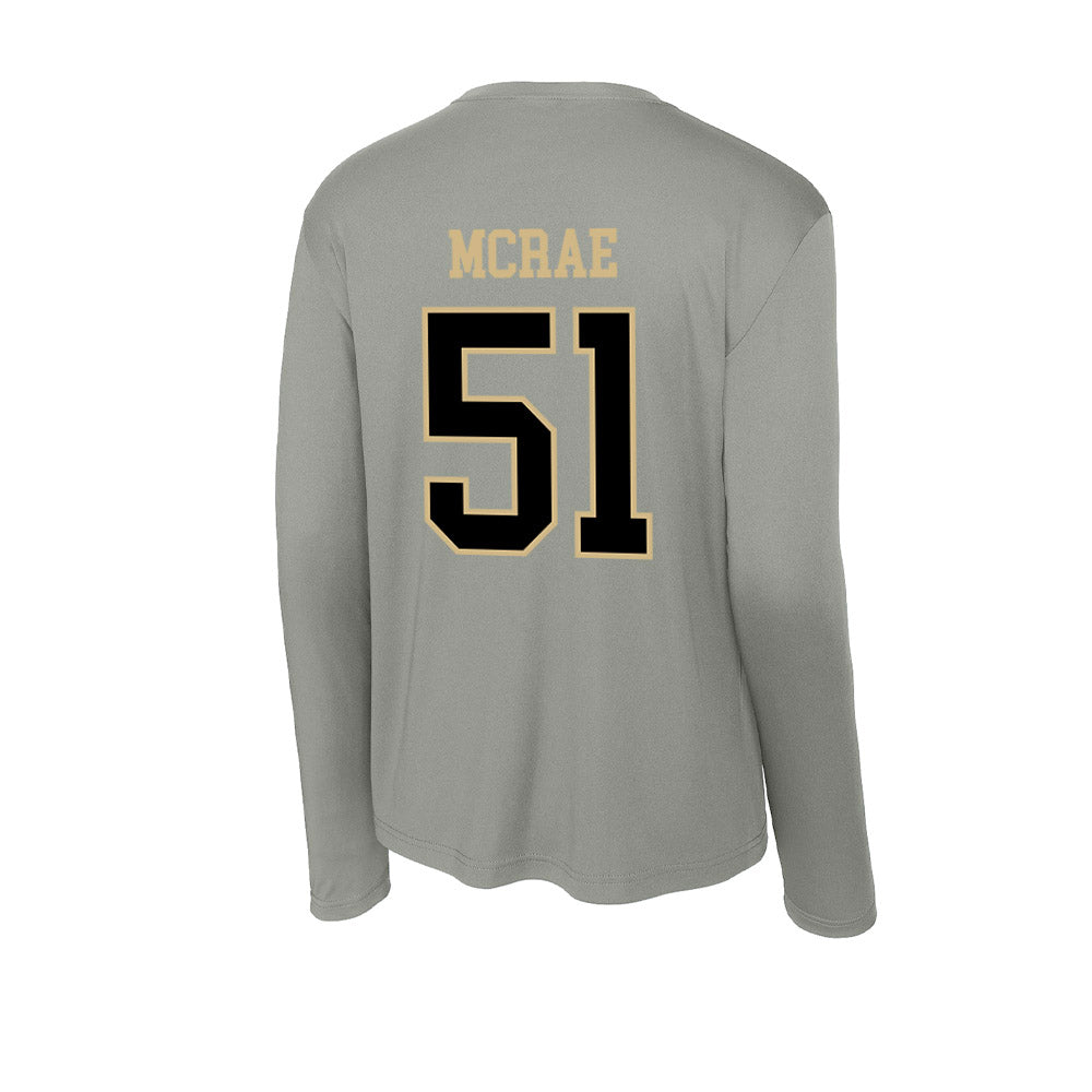 Wake Forest - NCAA Football : Devin McRae - Classic Shersey Activewear Long Sleeve T-Shirt-1