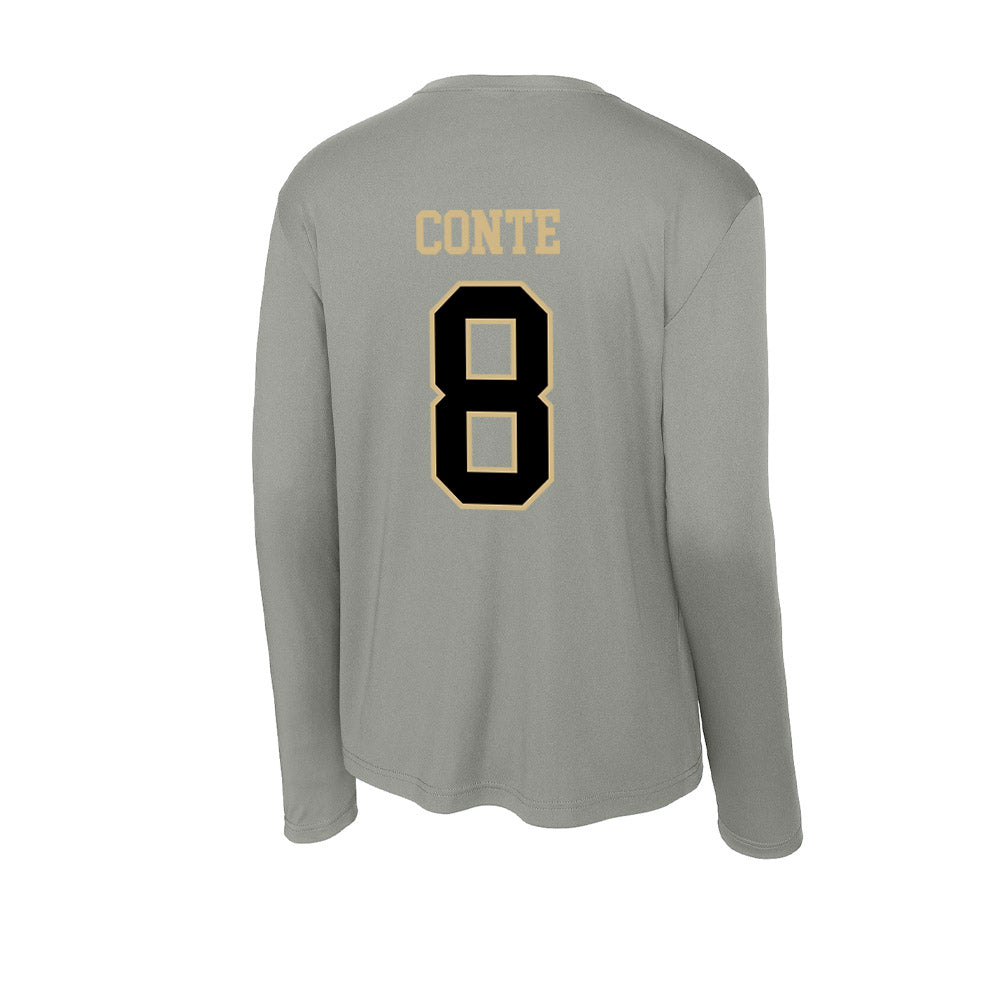 Wake Forest - NCAA Baseball : Matt Conte - Activewear Long Sleeve T-Shirt-1