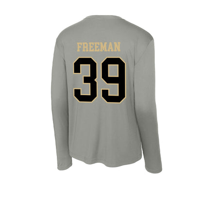 Wake Forest - NCAA Football : Wyatt Freeman - Activewear Long Sleeve T-Shirt-1