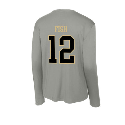 Wake Forest - NCAA Women's Volleyball : Olivia Fish - Activewear Long Sleeve T-Shirt-1