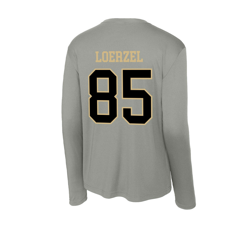 Wake Forest - NCAA Football : Will Loerzel - Activewear Long Sleeve T-Shirt-1
