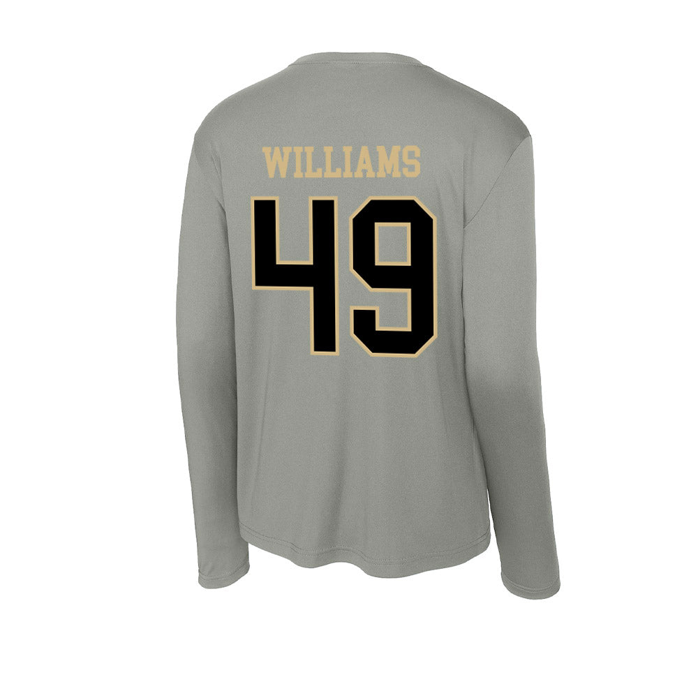 Wake Forest - NCAA Football : Eric Williams - Activewear Long Sleeve T-Shirt-1