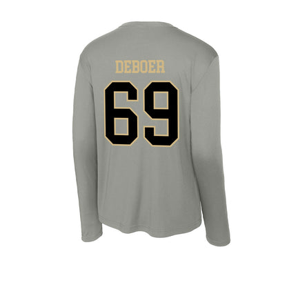 Wake Forest - NCAA Football : Dalton DeBoer - Activewear Long Sleeve T-Shirt-1