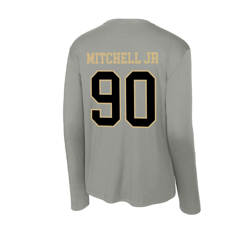 Wake Forest - NCAA Football : Sydir Mitchell jr - Activewear Long Sleeve T-Shirt-1