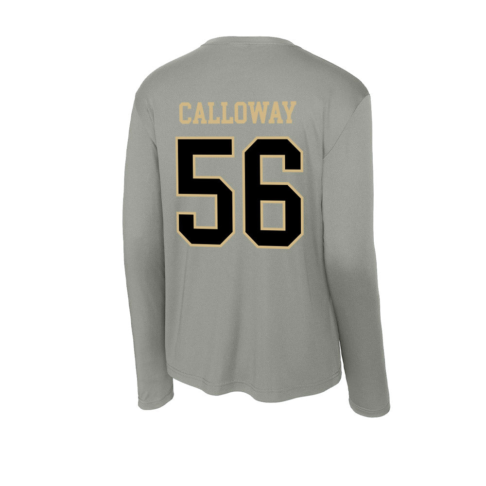 Wake Forest - NCAA Football : Ethan Calloway - Activewear Long Sleeve T-Shirt-1