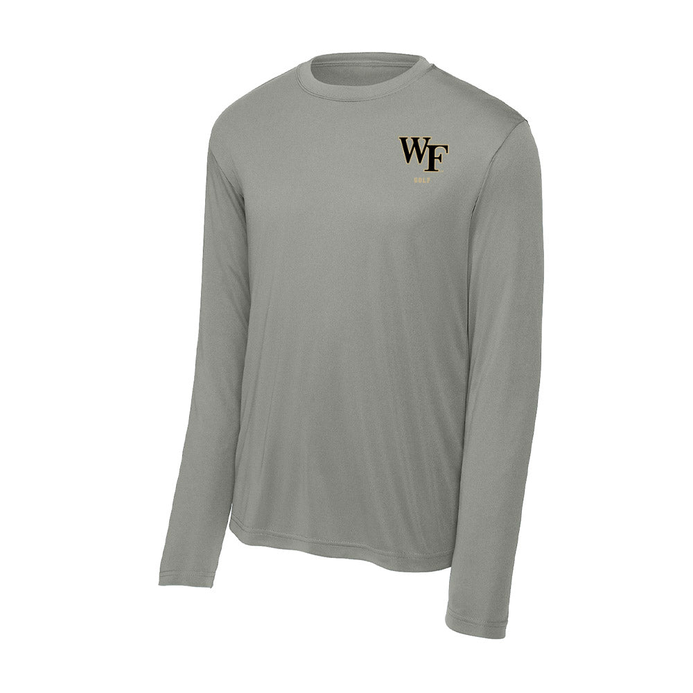 Wake Forest - NCAA Men's Golf : Sage Bradshaw - Classic Shersey Activewear Long Sleeve T-Shirt-0
