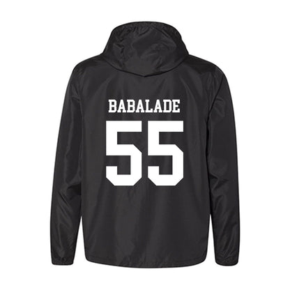 Nebraska - NCAA Football : Tree Babalade - Windbreaker-1