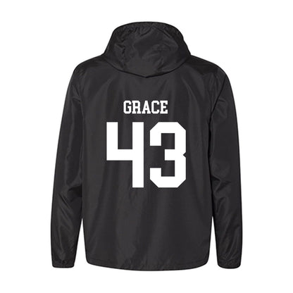 Nebraska - NCAA Baseball : Cooper Grace - Windbreaker-1