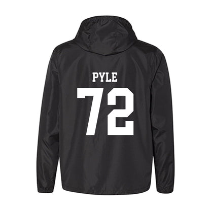 Nebraska - NCAA Football : Gibson Pyle - Classic Shersey Windbreaker-1