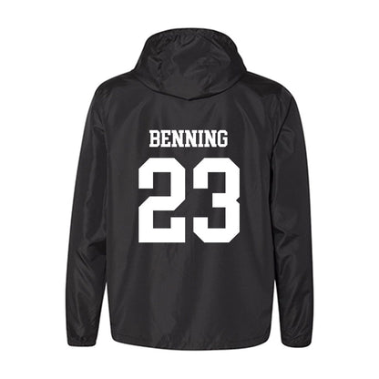 Nebraska - NCAA Football : Caleb Benning - Classic Shersey Windbreaker-1