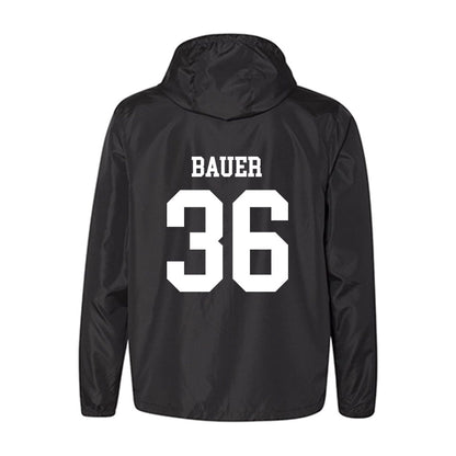 Nebraska - NCAA Football : Rowdy Bauer - Classic Shersey Windbreaker-1