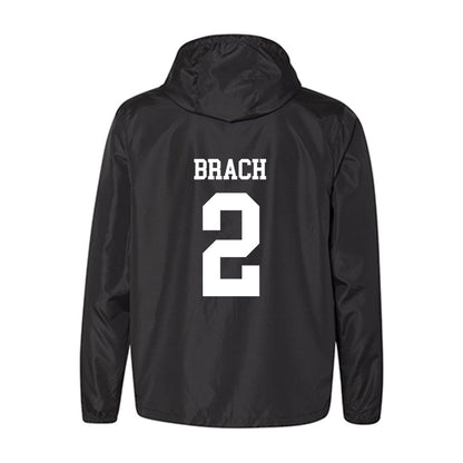 Nebraska - NCAA Women's Soccer : Mila Brach - Windbreaker-1