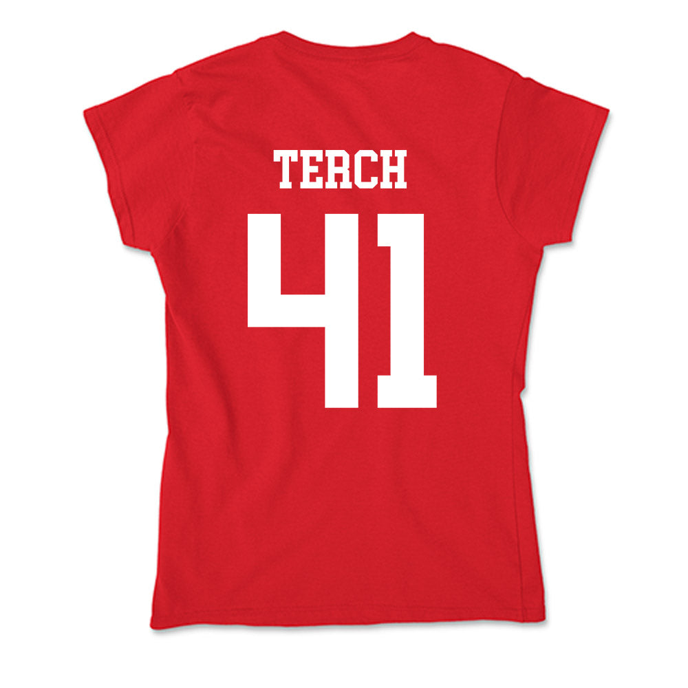 Nebraska - NCAA Football : Tanner Terch - Classic Shersey Soft Style Women’s T-Shirt-1