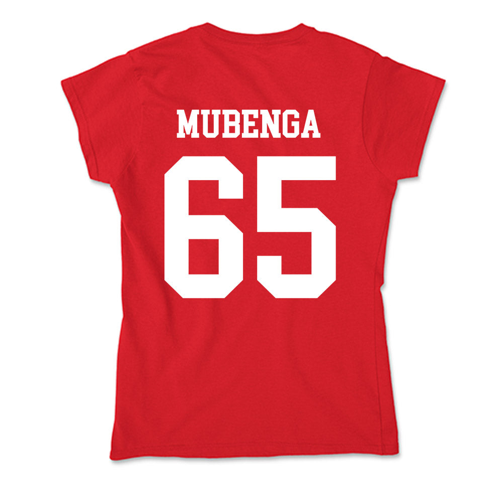 Nebraska - NCAA Football : Paul Mubenga - Soft Style Women’s T-Shirt-1