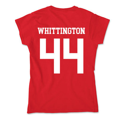 Nebraska - NCAA Football : Jahsear Whittington - Soft Style Women’s T-Shirt-1