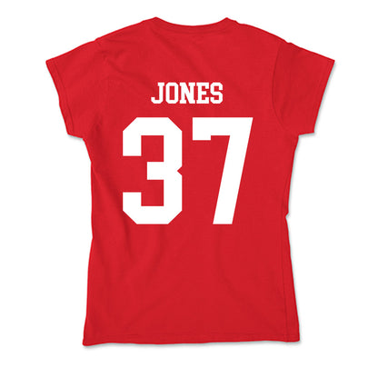 Nebraska - NCAA Football : Donovan Jones - Soft Style Women’s T-Shirt-1