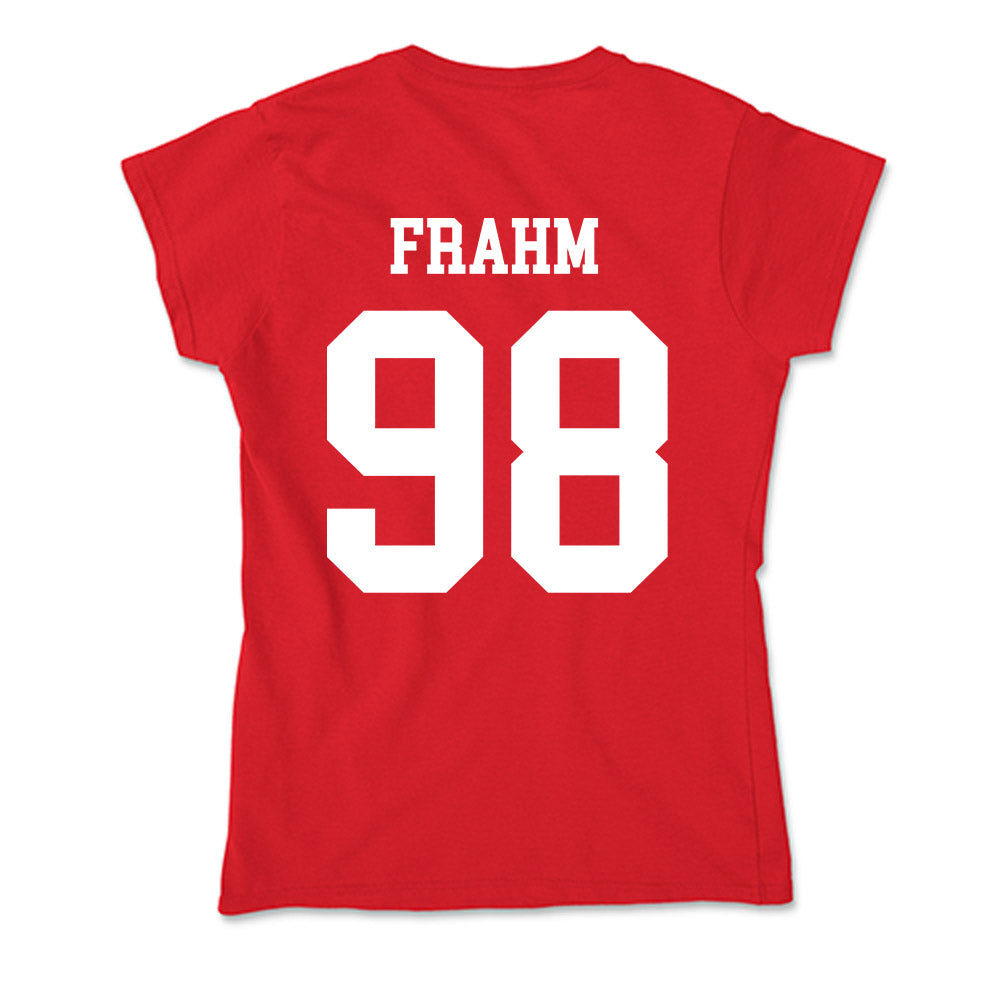 Nebraska - NCAA Softball : Jordyn Frahm - Soft Style Women’s T-Shirt-1