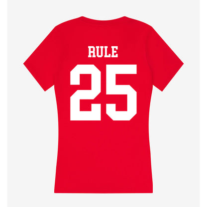 Nebraska - NCAA Football : Jamal Rule - Women's V-Neck T-Shirt-1