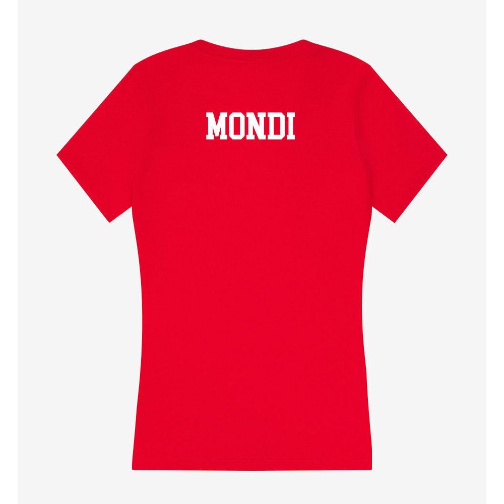 Nebraska - NCAA Men's Gymnastics : Chase Mondi - Women's V-Neck T-Shirt-1