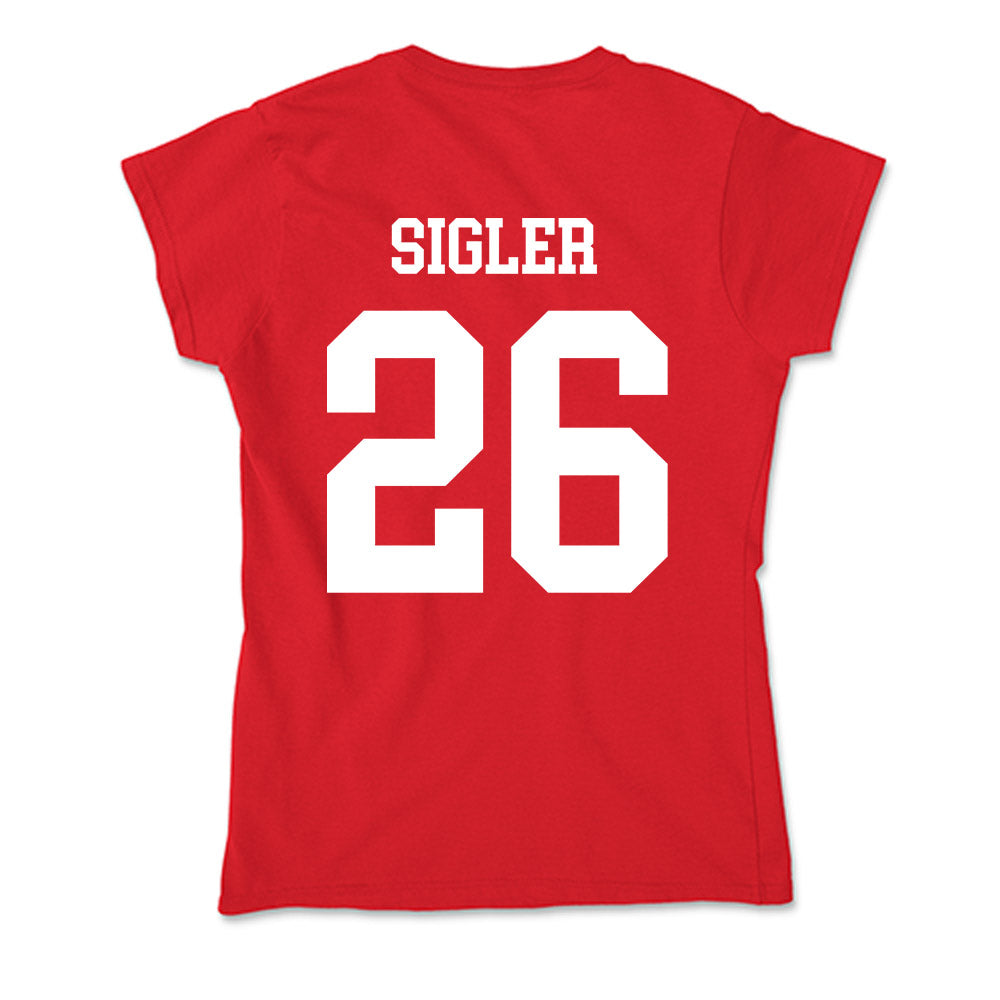 Nebraska - NCAA Women's Volleyball : Teraya Sigler - Soft Style Women’s T-Shirt-1
