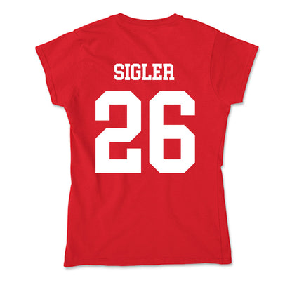Nebraska - NCAA Women's Volleyball : Teraya Sigler - Soft Style Women’s T-Shirt-1