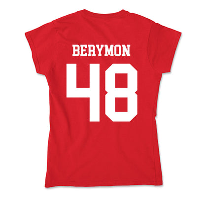 Nebraska - NCAA Football : Dylan Berymon - Soft Style Women’s T-Shirt-1