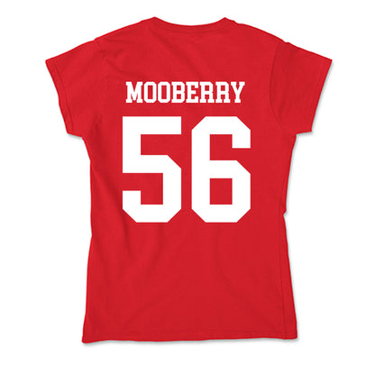 Nebraska - NCAA Football : Pierce Mooberry - Soft Style Women’s T-Shirt-1