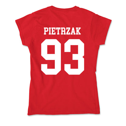 Nebraska - NCAA Football : Kade Pietrzak - Soft Style Women’s T-Shirt-1