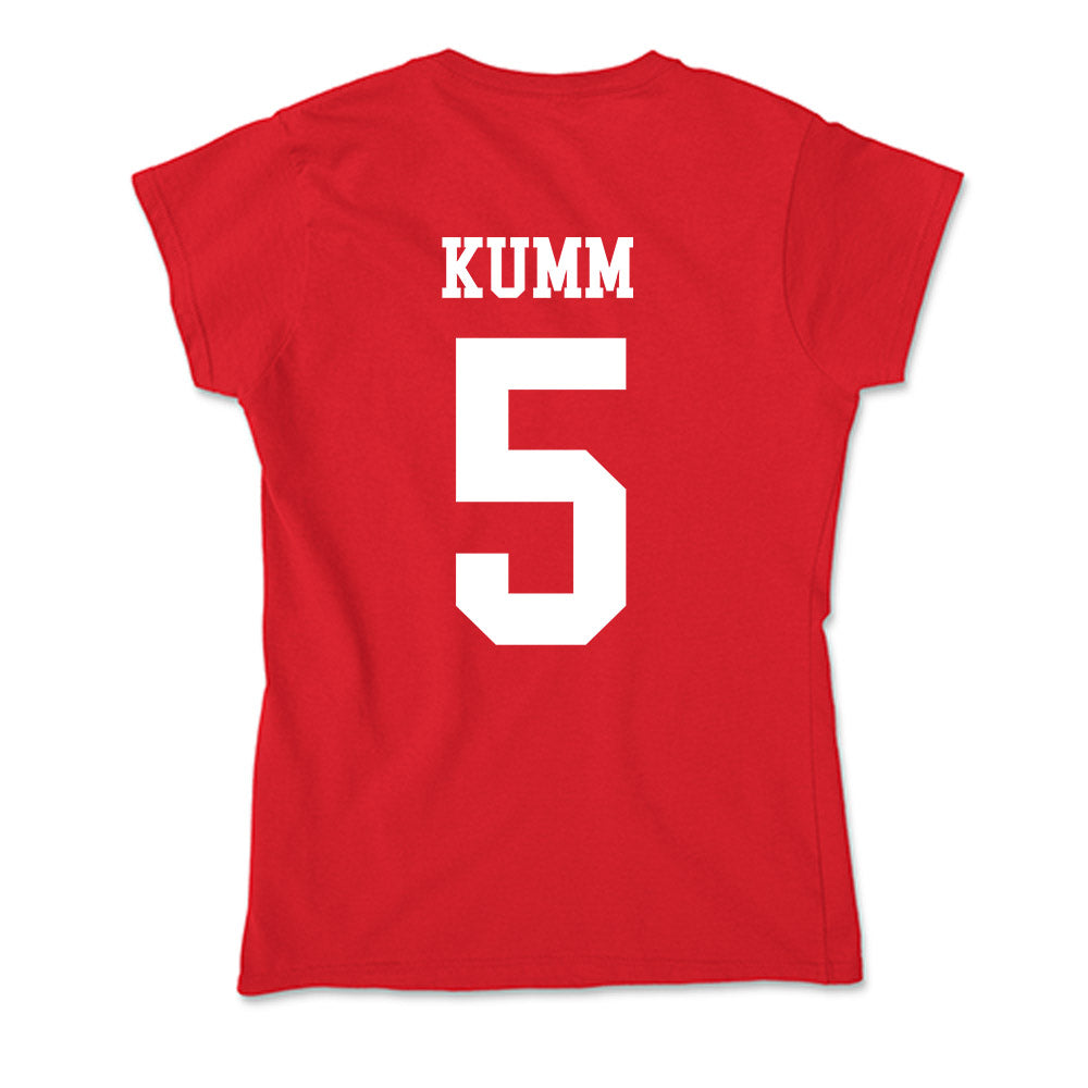 Nebraska - NCAA Football : Taylor Kumm - Soft Style Women’s T-Shirt-1