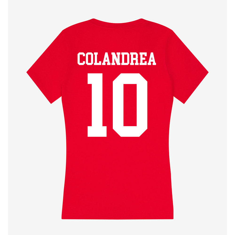Nebraska - NCAA Football : Anthony Colandrea - Women's V-Neck T-Shirt-1