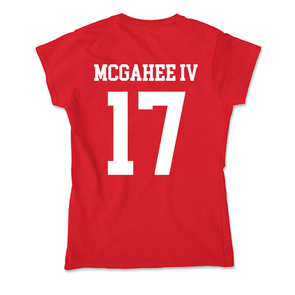 Nebraska - NCAA Football : Willis Mcgahee Iv - Soft Style Women’s T-Shirt-1