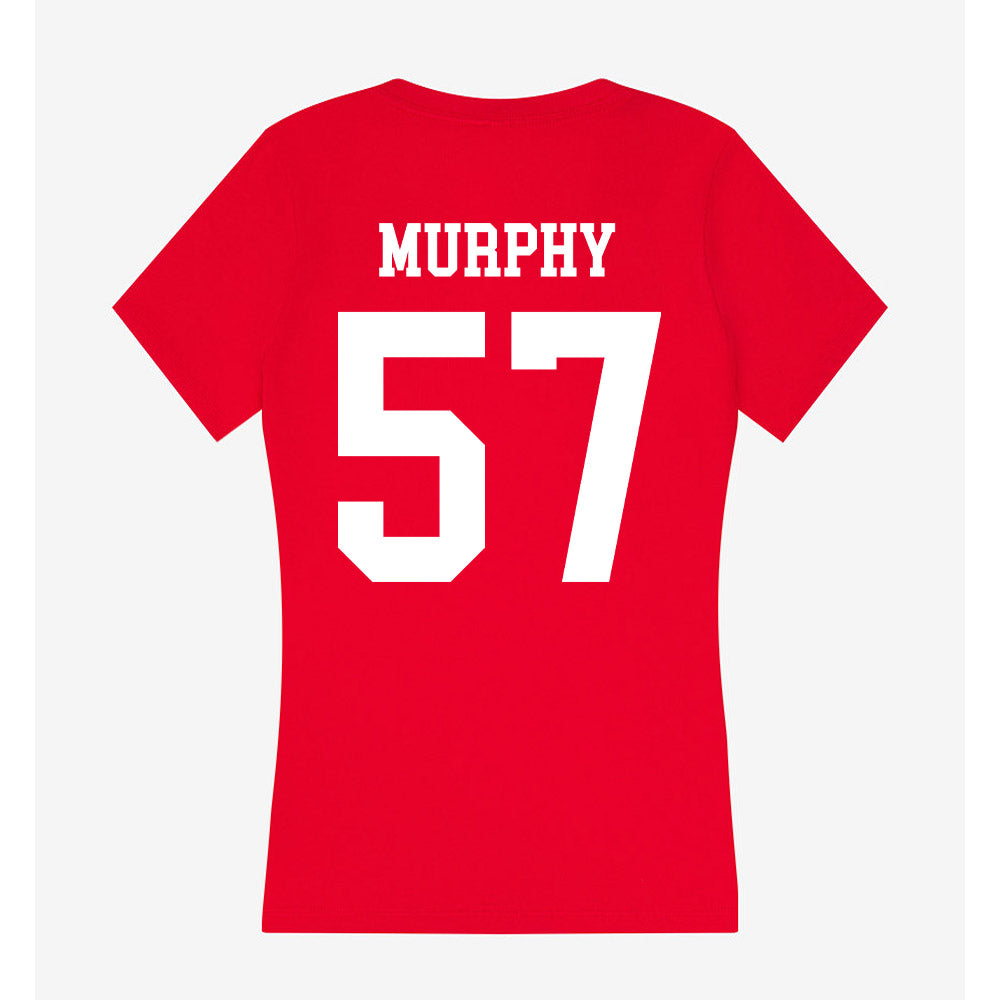 Nebraska - NCAA Football : Ashton Murphy - Women's V-Neck T-Shirt-1