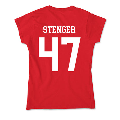 Nebraska - NCAA Football : Gage Stenger - Classic Shersey Soft Style Women’s T-Shirt-1