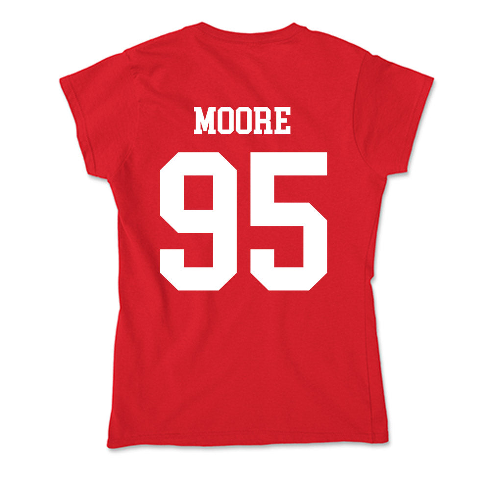 Nebraska - NCAA Football : Gabriel Moore - Classic Shersey Soft Style Women’s T-Shirt-1