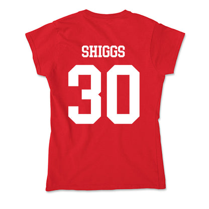 Nebraska - NCAA Football : Jasin Shiggs - Soft Style Women’s T-Shirt-1