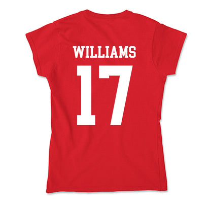 Nebraska - NCAA Women's Volleyball : Keoni Williams - Soft Style Women’s T-Shirt-1