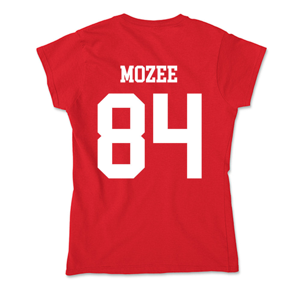 Nebraska - NCAA Football : Isaiah Mozee - Soft Style Women’s T-Shirt-1