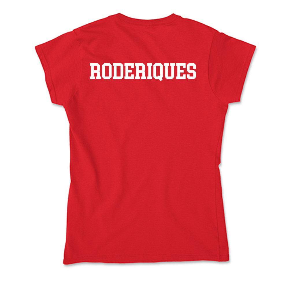 Nebraska - NCAA Men's Gymnastics : Ty Roderiques - Soft Style Women’s T-Shirt-1