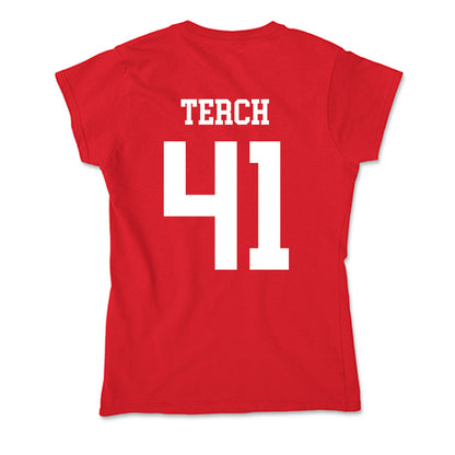 Nebraska - NCAA Football : Tanner Terch - Classic Shersey Soft Style Women’s T-Shirt-1