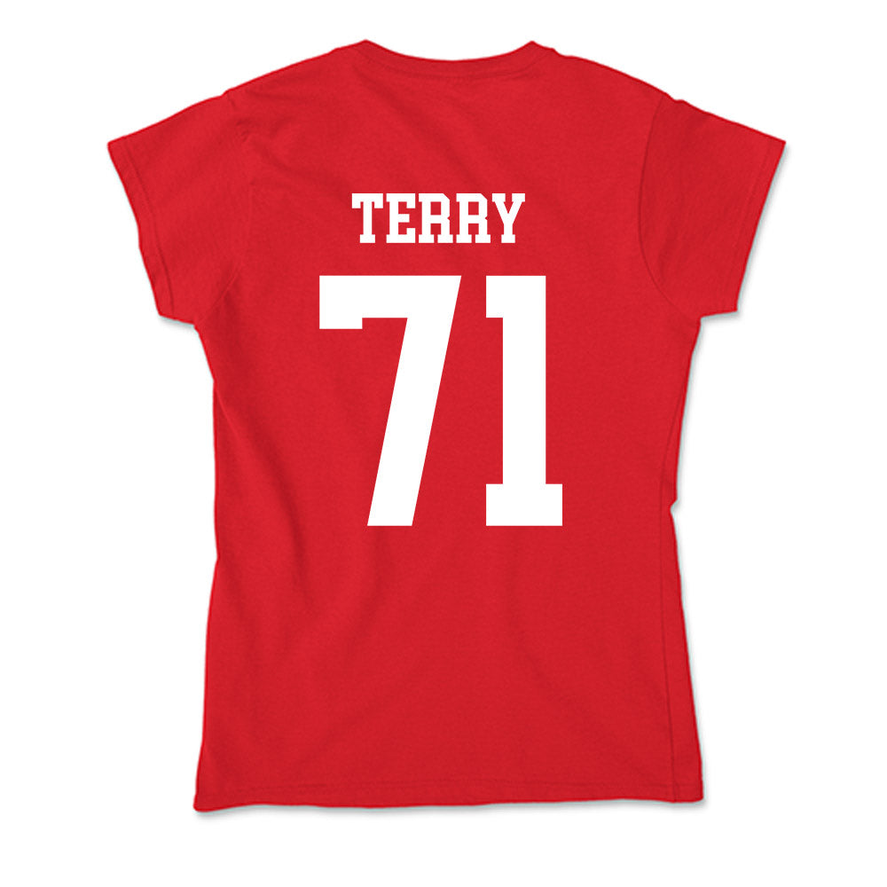 Nebraska - NCAA Football : Tyson Terry - Classic Shersey Soft Style Women’s T-Shirt-1