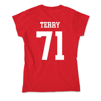 Nebraska - NCAA Football : Tyson Terry - Classic Shersey Soft Style Women’s T-Shirt-1