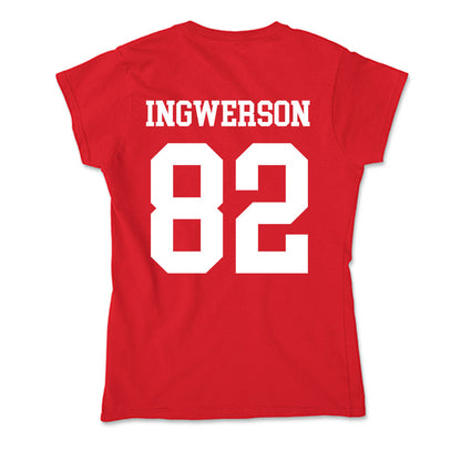 Nebraska - NCAA Football : Eric Ingwerson - Classic Shersey Soft Style Women’s T-Shirt-1