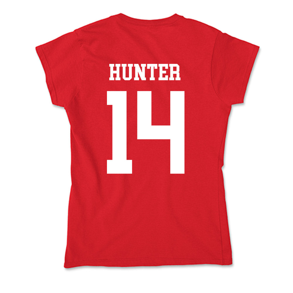 Nebraska - NCAA Women's Volleyball : Ryan Hunter - Soft Style Women’s T-Shirt-1