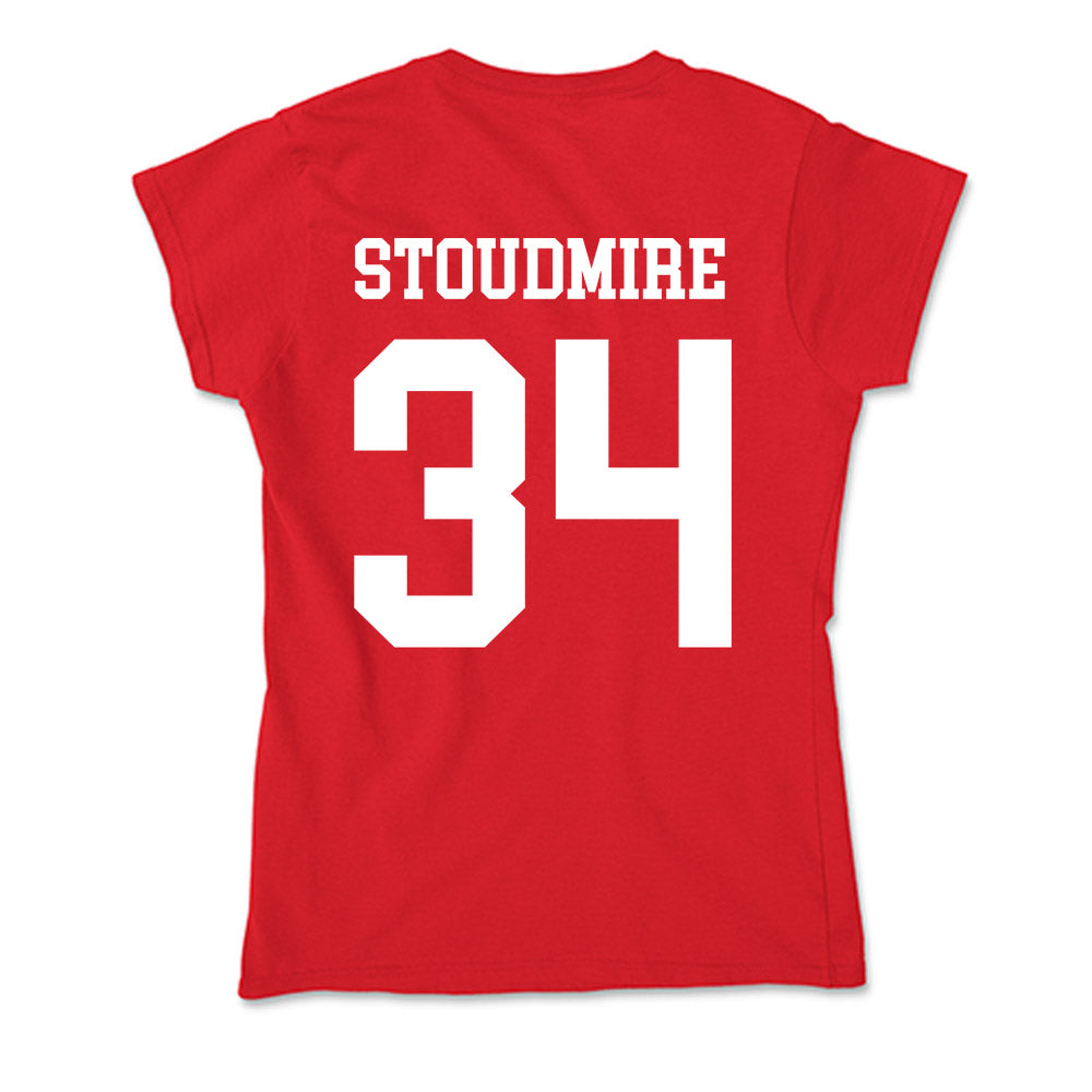 Nebraska - NCAA Football : Owen Stoudmire - Soft Style Women’s T-Shirt-1
