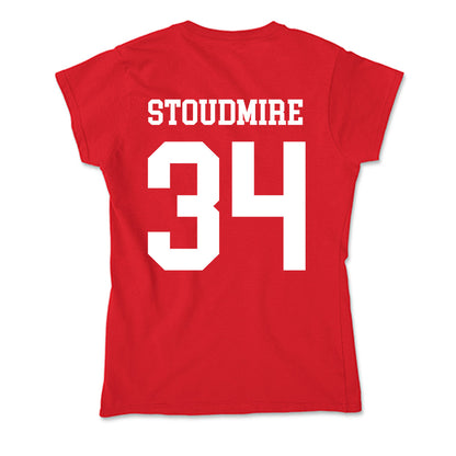 Nebraska - NCAA Football : Owen Stoudmire - Soft Style Women’s T-Shirt-1