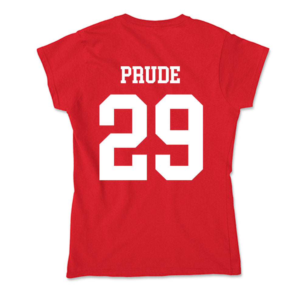 Nebraska - NCAA Football : Braylen Prude - Classic Shersey Soft Style Women’s T-Shirt-1