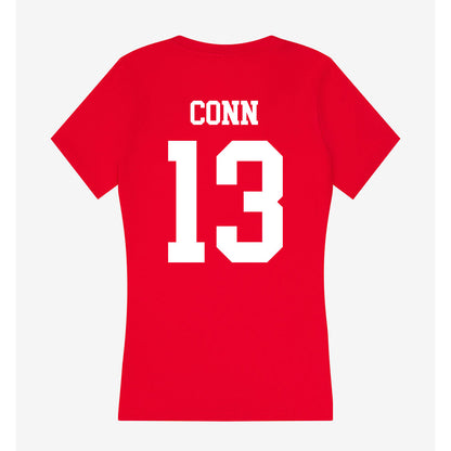 Nebraska - NCAA Football : Jamir Conn - Women's V-Neck T-Shirt-1