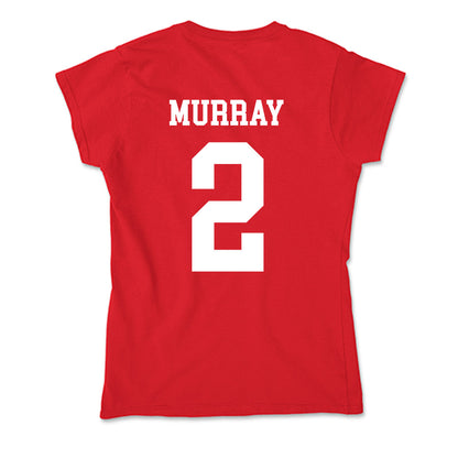 Nebraska - NCAA Women's Volleyball : Harper Murray - Soft Style Women’s T-Shirt-1
