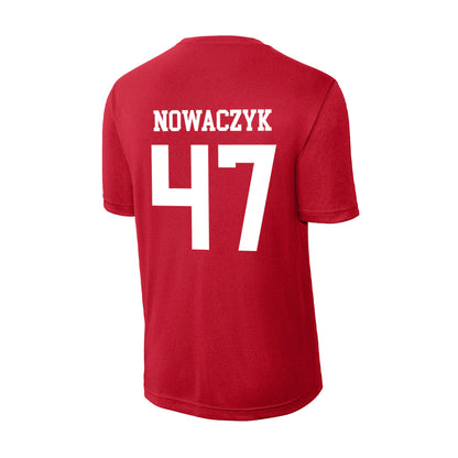 Nebraska - NCAA Baseball : Colin Nowaczyk - Activewear T-Shirt-1